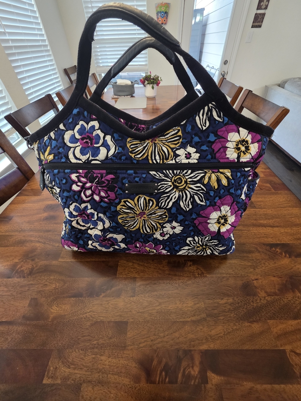 Vera Bradley Carry All Travel Bag Purse Gym Bag